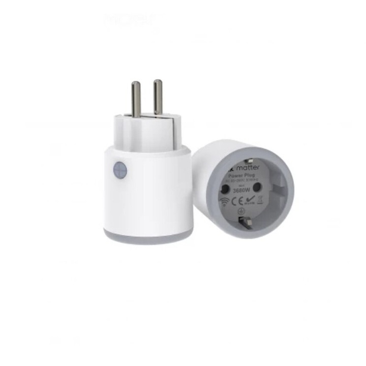 Интелигентен Wi-Fi контакт с таймер и мониторинг на консумацията на енергия - MOES