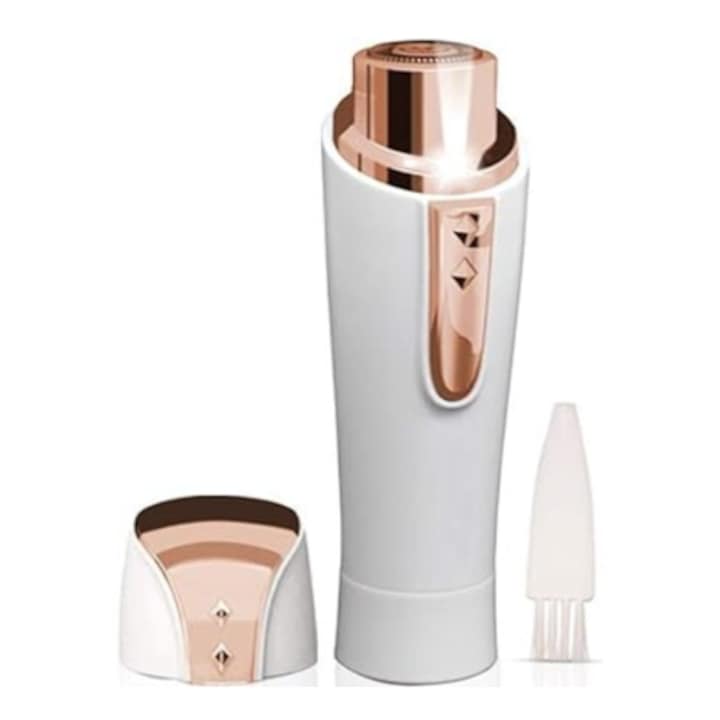 Macvi® Устройство за обезкосмяване по лицето с вградена светлина, Златист