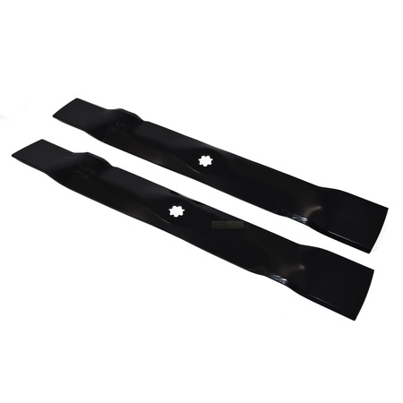 Set Di Lame JOHN DEERE 54,5 Cm Per GX22151 D130 X120 X125 2x Lama Destra - Foto 10