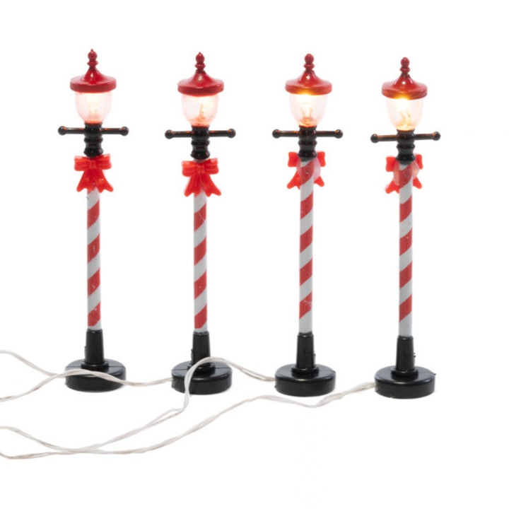 Lanterna de Craciun, lumanare LED, 10 cm