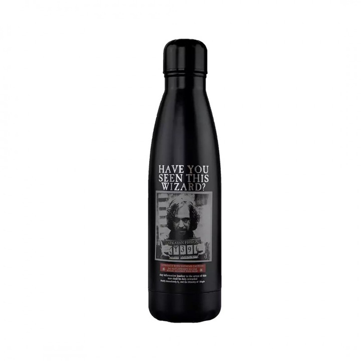 Термос бутилка Harry Potter Sirius Wanted Inox Cinereplicas, 500 ml, Многоцветен