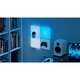 Panou luminos inteligent Nanoleaf Blocks Pegboard, pentru extindere kit de baza Nanoleaf Blocks, LED RGBW