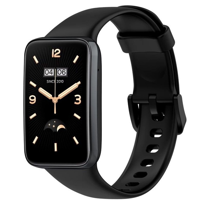 Curea compatibila cu Xiaomi Smart Band 7 Pro, e-Smart24, negru