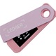 Ledger Nano S Plus Crypto elektronikus pénztárca, virtuális pénznemekhez Bitcoin, Ethereum, Dash, ZCash és mások, pasztell rózsaszín