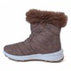 Botine apreschi pentru femei, Fashion cu TEX, inchiderea cu fermoar, cu captuseala calduroasa, Maro, Maro