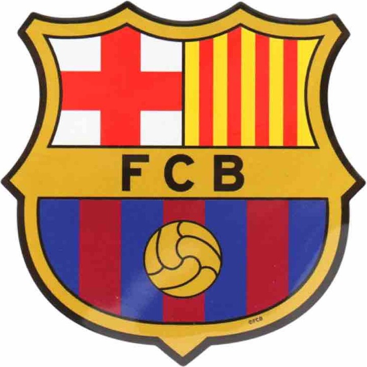 Barcelona matrica címeres nagy