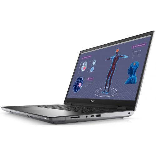 Laptop Dell Mobile Precision Workstation 7780, 17.3 inch 1920 x 1080, Intel I9 13950HX 24 C / 32 T, 2.6 GHz - 5.5 GHz, 36 MB cache, 28 W, 16 GB DDR5, 256 GB SSD, Nvidia RTX 1000 Ada, Windows 11 Pro