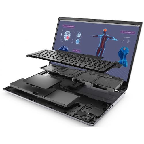 Laptop Dell Mobile Precision Workstation 7780, 17.3 inch 1920 x 1080, Intel I9 13950HX 24 C / 32 T, 2.6 GHz - 5.5 GHz, 36 MB cache, 28 W, 16 GB DDR5, 256 GB SSD, Nvidia RTX 1000 Ada, Windows 11 Pro