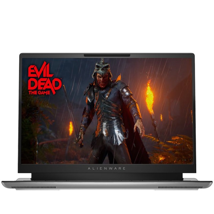 Laptop Gaming Dell Alienware X16 R2, Intel Core Ultra 9 185H, 16 inch QHD+, 32GB RAM, 2TB SSD, nVidia RTX 4090 16GB, Windows 11 Home, Gri (INT Keyboard)