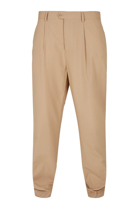 Urban Classics, Pantaloni uni conici, Bej, 38
