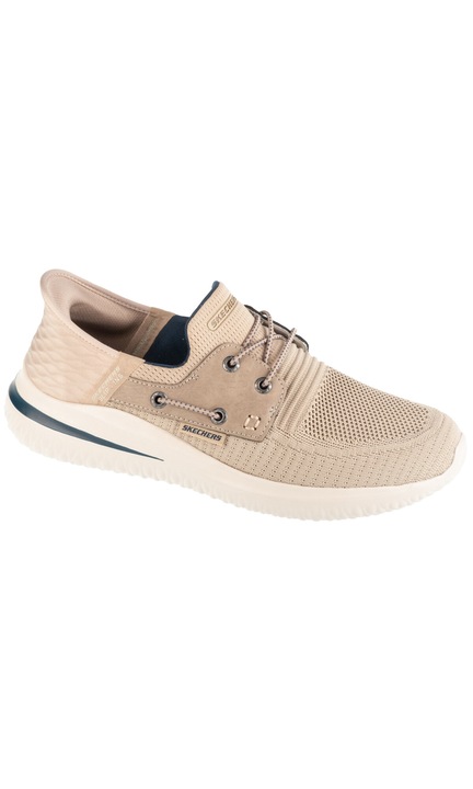 Sportcipők, Skechers Slip-Ins: Delson 3.0 - Roth 210606, Bézs