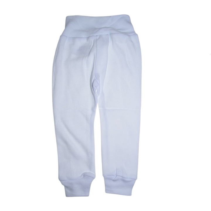 Gyermek nadrág Mini Junior PNT-MJ17, Fehér 56 CM