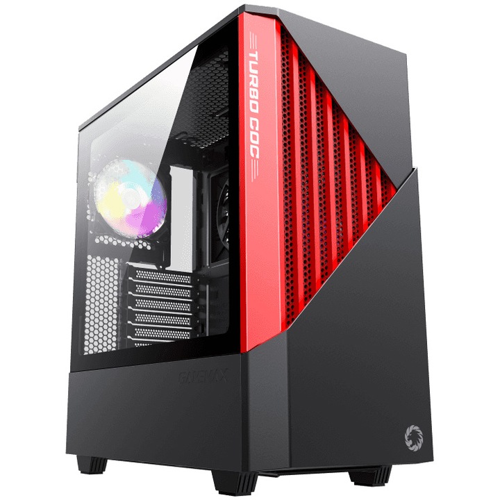 Компютърна кутия Gamemax Contac OC Black/Red