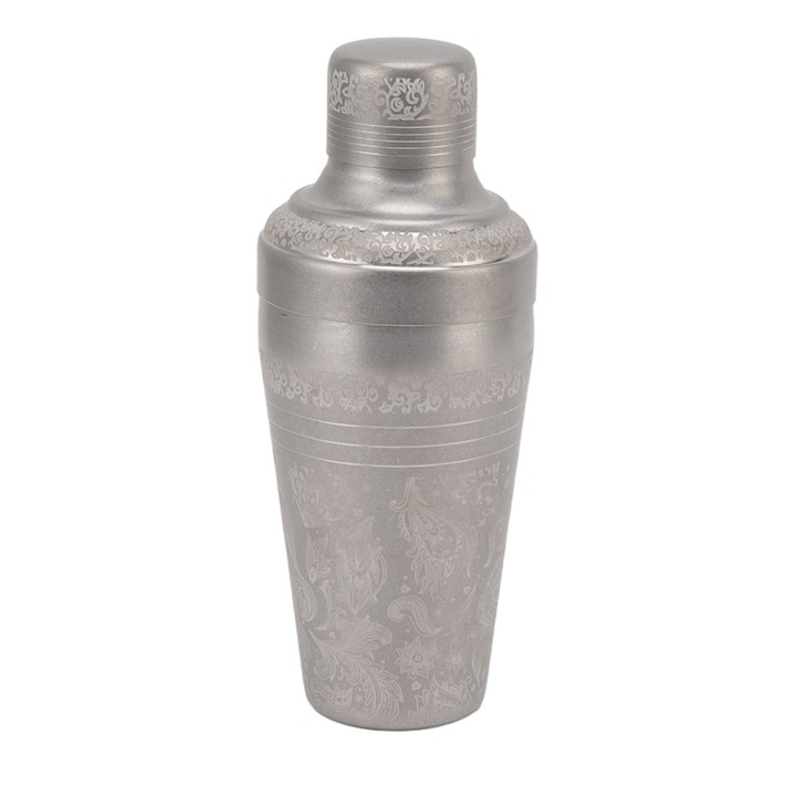 304 rozsdamentes acél koktélrázó, rozsdaálló, ergonomikus kialakítású, bárhoz