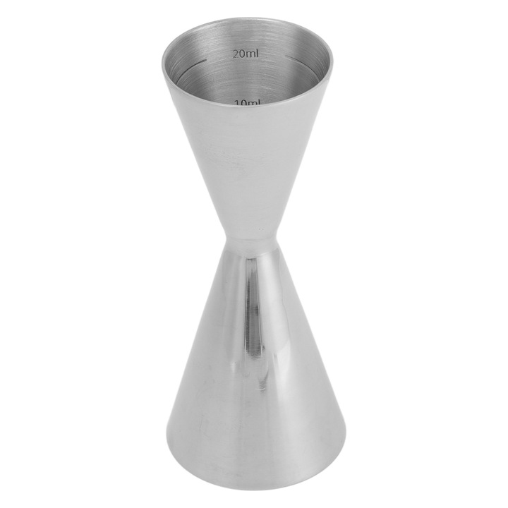 Jigger rozsdamentes acélból, Jormftte, 30-45ml, ergonomikus kialakítás, könnyen használható