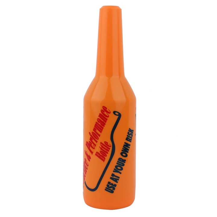 Sticla de practica pentru barman, Jormftte, portabila, design ergonomic, portocalie