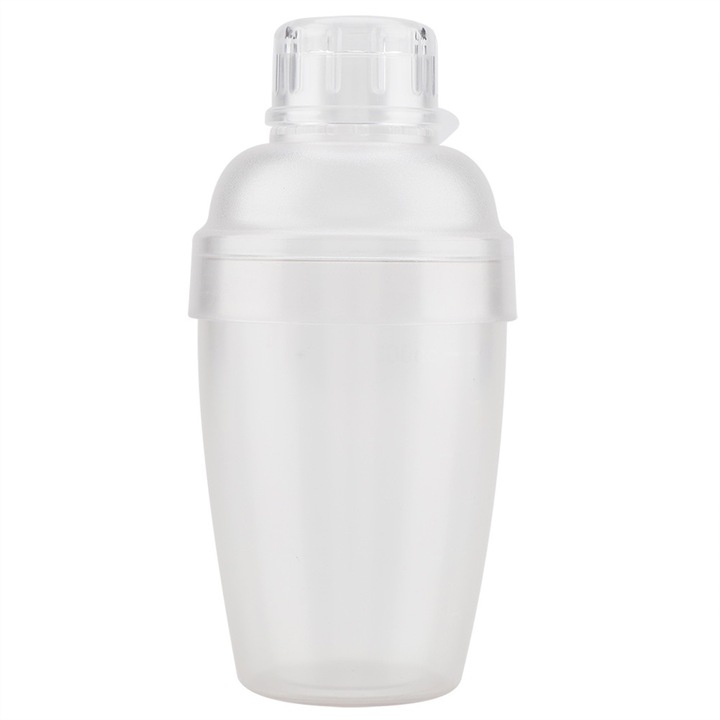 Átlátszó Shaker Jormftte 530ml, hőálló, PC gyantából