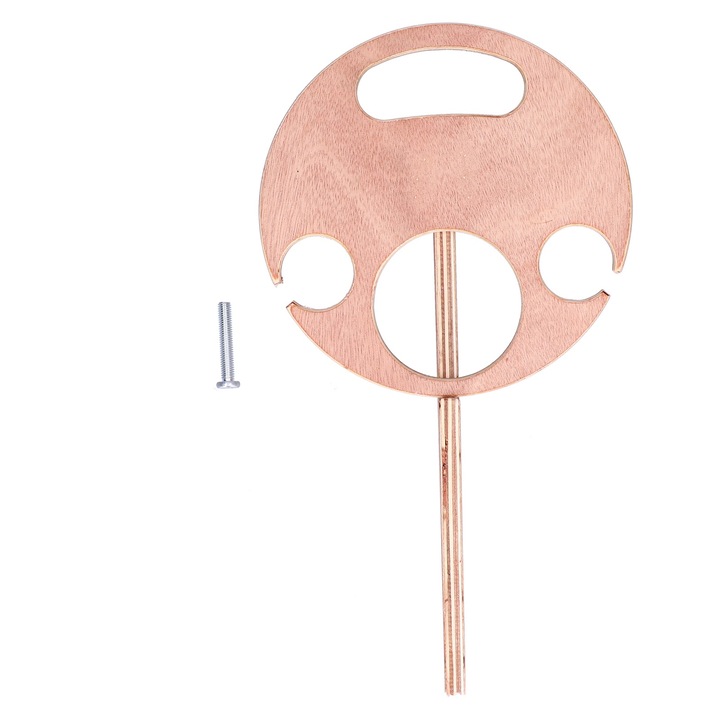 Jormftte összecsukható fa borasztal, palacktartó és két pohár, kompakt kialakítás, ideális piknikekhez és szabadtéri eseményekhez