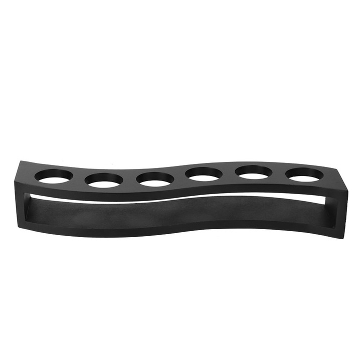 Jormftte italtartó, 6 csészés tartó, bambusz, elegáns, asztali rendszerező