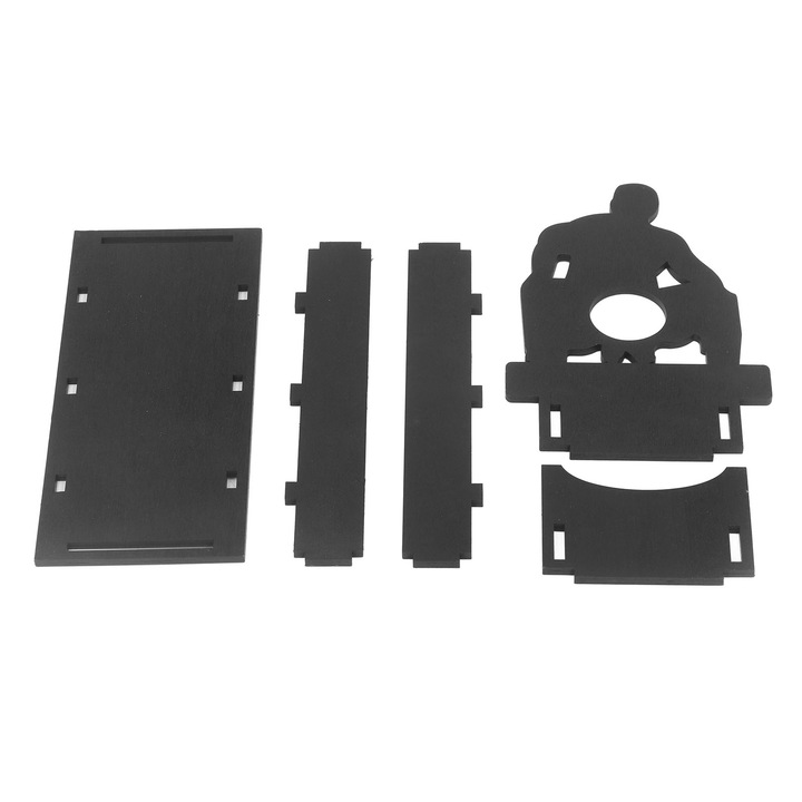 Italtartók, Jormftte, dekoratív bortartó, fekete, 2 szín