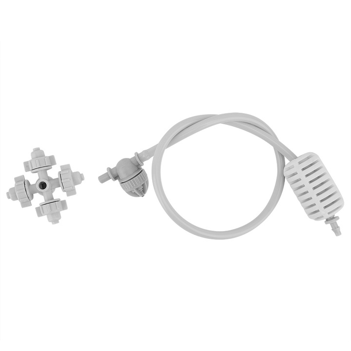 Jormftte Keresztfejes Permetező, 4 fúvókás, csepegésmentes, kerti öntözéshez