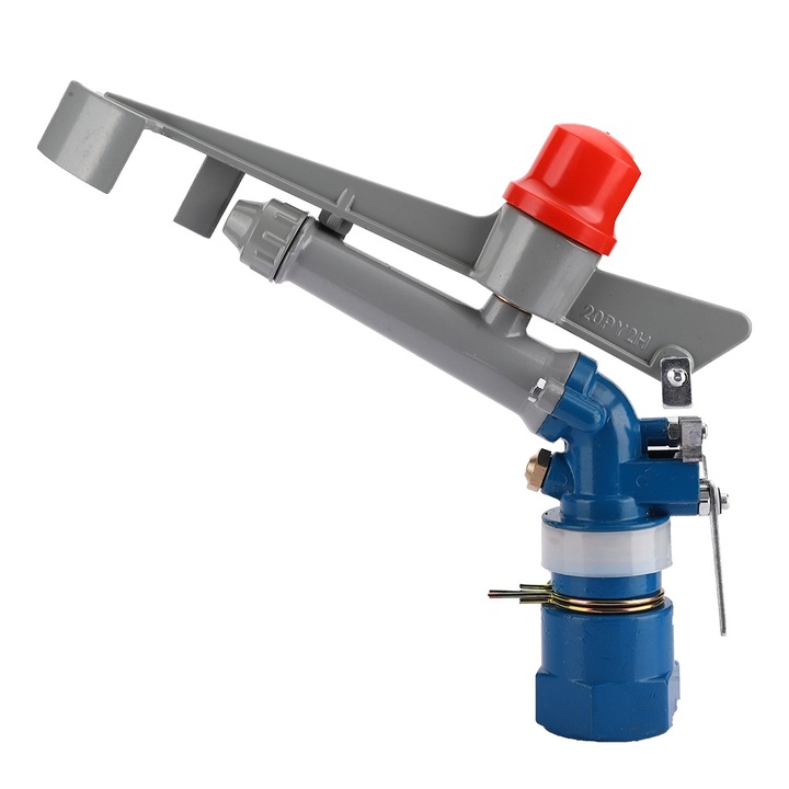 Jormftte öntöző sprinkler, 1in DN25, alumíniumötvözetből, korrózióálló, kerti öntözéshez