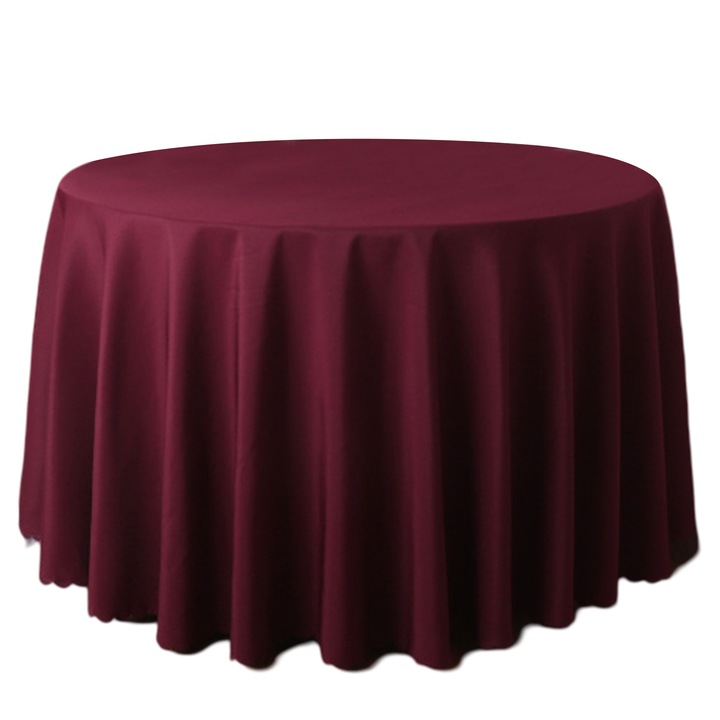 Jormftte kerek asztalterítő, 1.6m, többszínű, poliészter anyag, vízálló