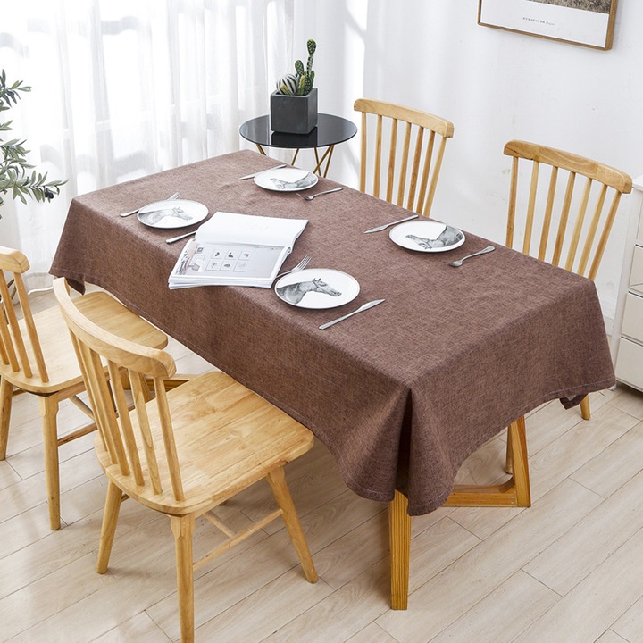 Enforose asztalterítő, téglalap alakú, vízálló és foltálló, 130x180cm, többszínű, 1 db/szett