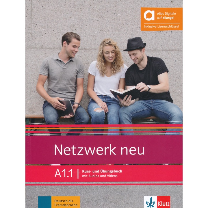 Netzwerk neu A1.1 Kurs- und Übungsbuch - Hybride Ausgabe allango
