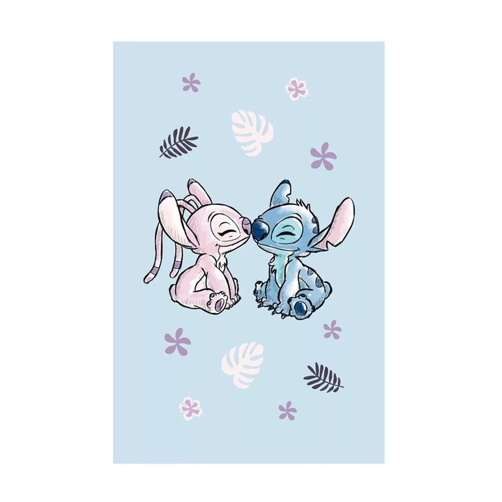 Кърпа за ръце Lilo and Stitch The Star Dog 30x50 см (светло синя)