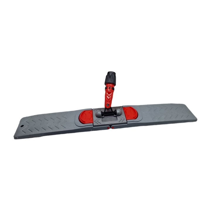 Suport pentru mop plat, din plastic, pliabil, Y456, gri, 60 cm