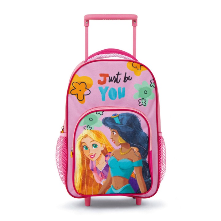 Rucsac ovis rulant Printesele Disney doar tine 36 cm