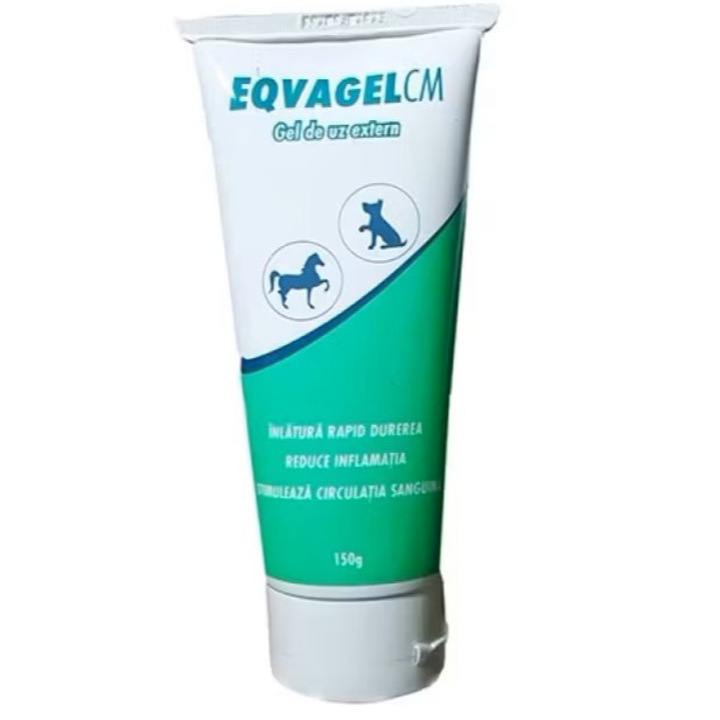 Gel antiinflamator pentru caini si cabaline Eqvagel, 150g