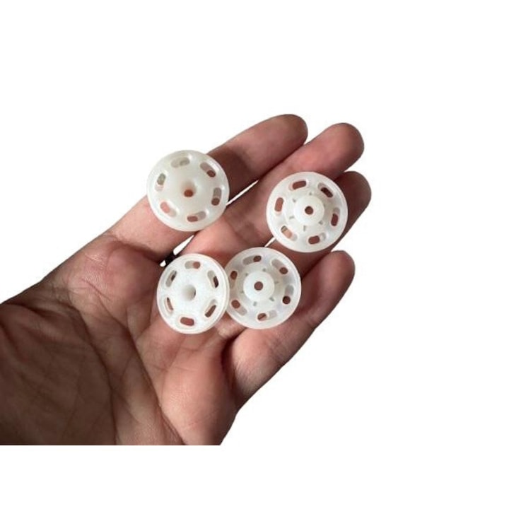 Capse de cusut 21mm, 2 buc, alb