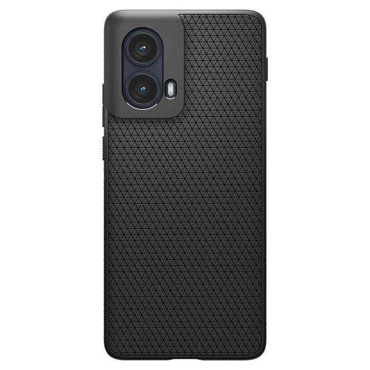 Carcasa Spigen Liquid Air compatibila cu Motorola Edge 2024 Matte Black