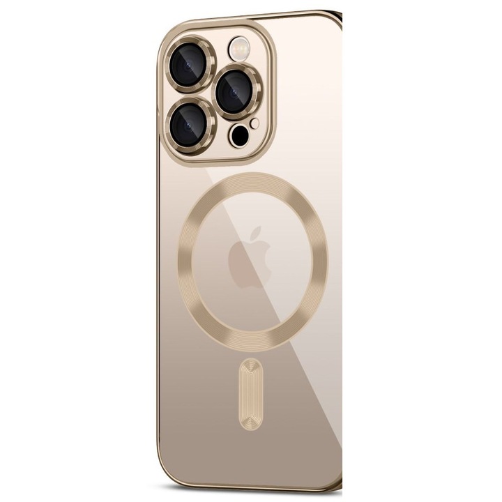 Carcasa TECH-PROTECT MagFlex MagSafe compatibila cu iPhone 16 Pro Max Shiny Desert