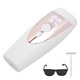 IPL epilátor Mmgoqqt, fehér, 24W, 100-240V, 5 beállítási fokozat, LCD kijelző