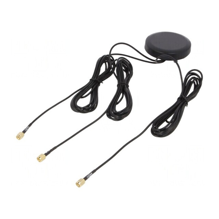 Antena GNSS LTE WiFi 3, 5dBi SMA 3m