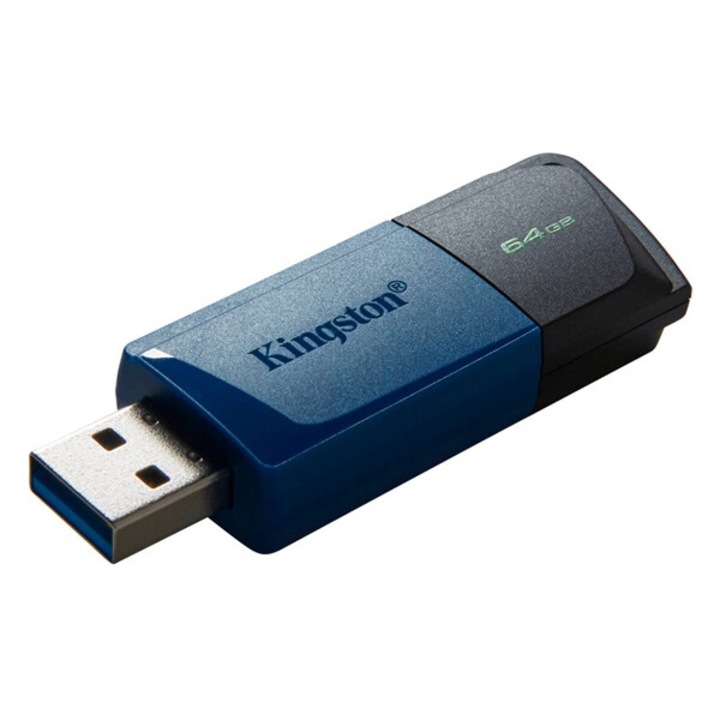Kingston dt exodia m pendrive/usb stick, usb 3.2, gen 1, 64gb fekete/kék