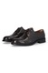Liu Jo, Pantofi derby din piele, Maro inchis, 42