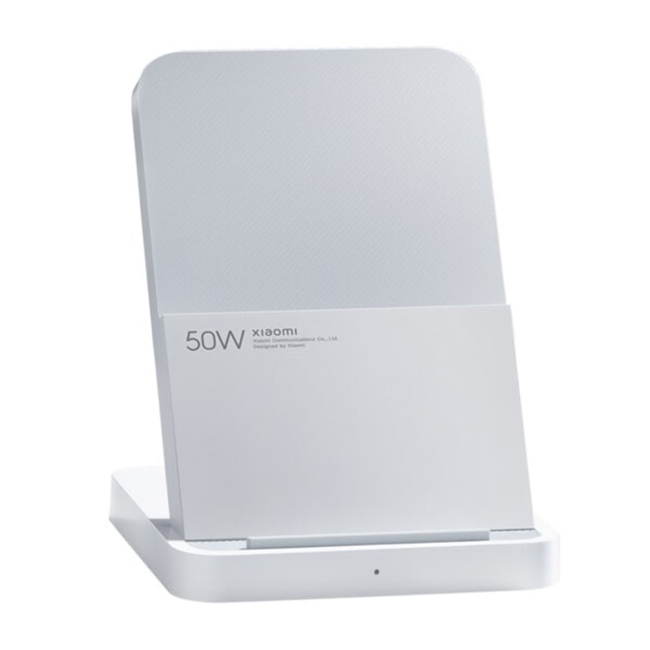 Xiaomi безжична зарядна станция про настолно зарядно, 50w, бързо зарядно, безжично, бяло