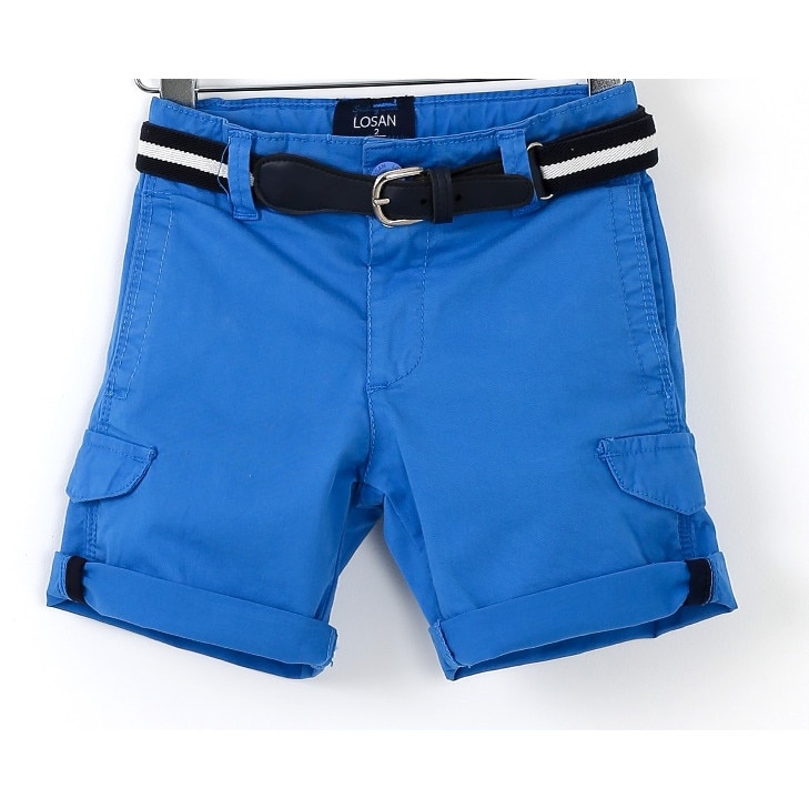 Pantaloni scurti baieti Losan albastri 4 ani