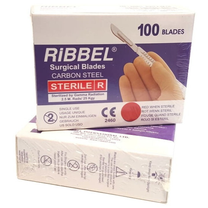 Комплект от 100 остриета за еднократна употреба Ratujesz no. 13, за стандартен багажник бр. 3 и 3л