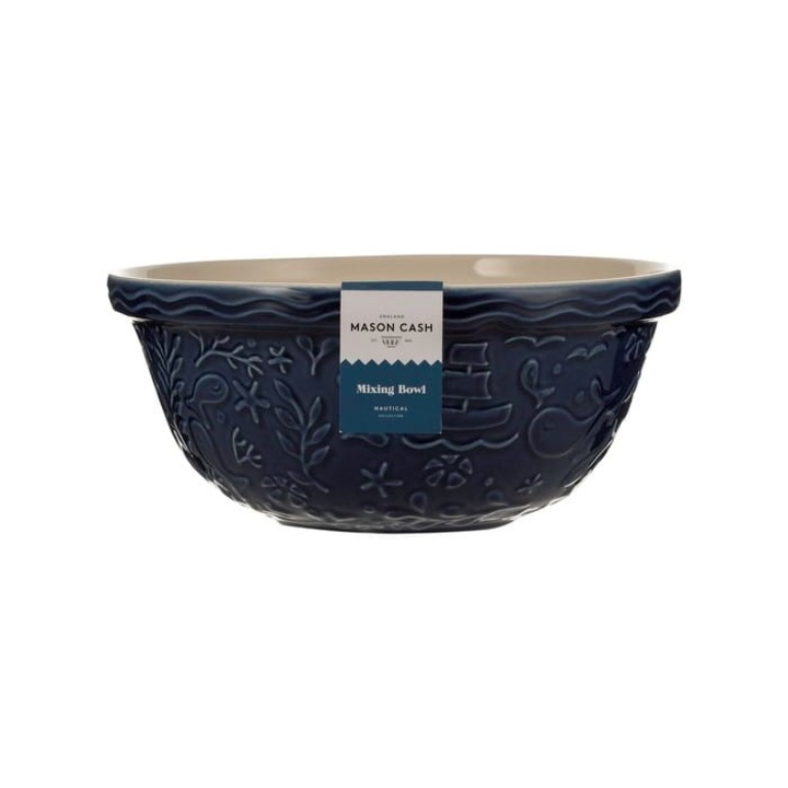 Miska tál, Mason Cash, kőedény, 4l, 29x14cm, Navy Blue