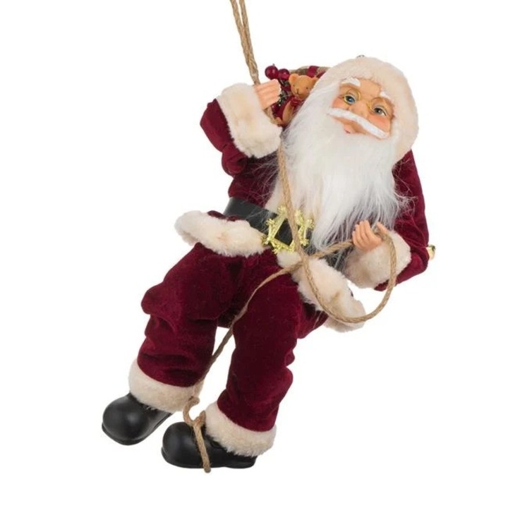 Nyland® függő dekoratív figura Mikulás táskával 45 cm