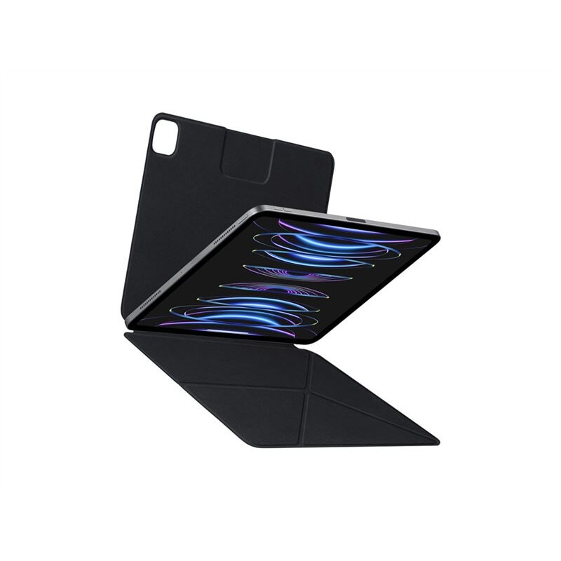 Husa PITAKA Folio 2 compatibila cu iPad Pro 11 inch 2018/2020/2021/2022 si iPad Air 6 2024 Black