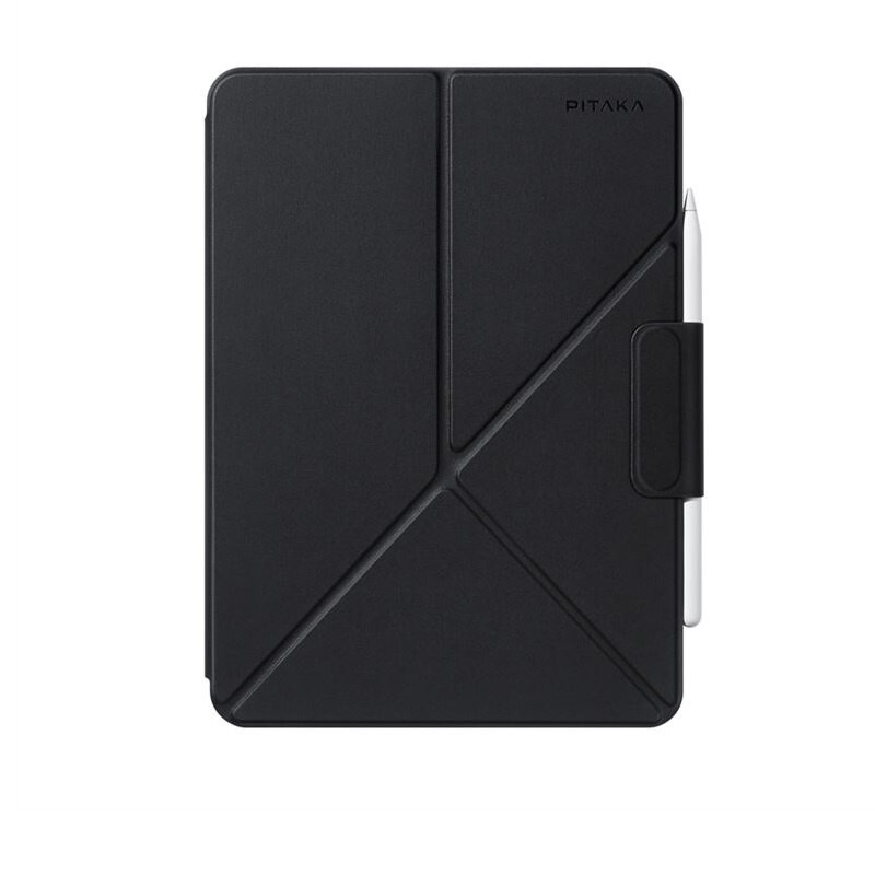 Husa Pitaka MagEZ Folio 2 compatibila cu iPad Pro 12.9 inch 2021-2022 / iPad Air 13 inch 2024-2025, Negru