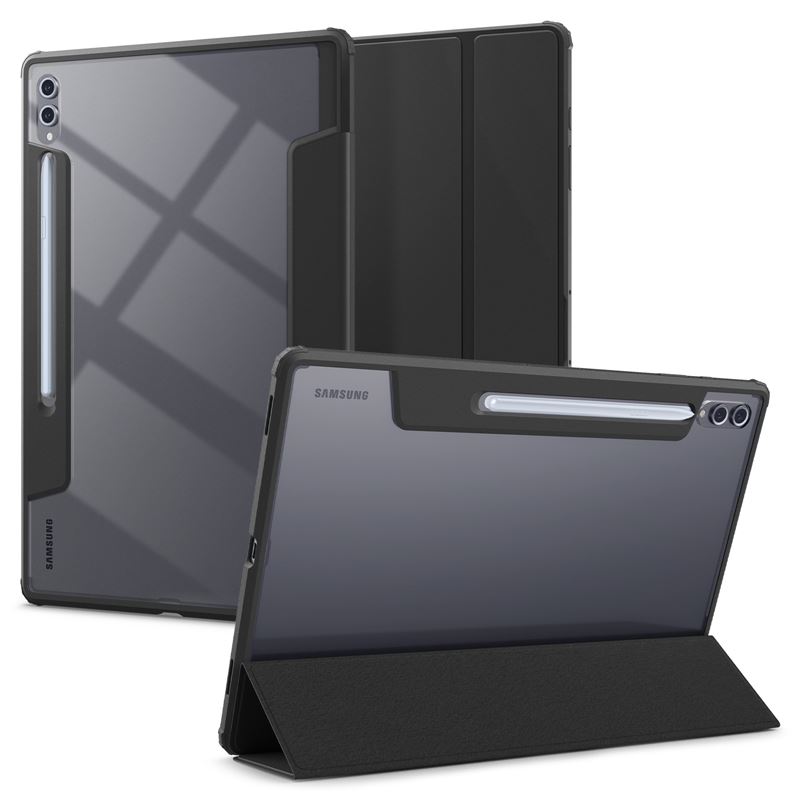 Husa Spigen Ultra Hybrid Pro compatibila cu Samsung Galaxy Tab S8 Ultra / S9 Ultra / S10 Ultra 14.6 inch Black