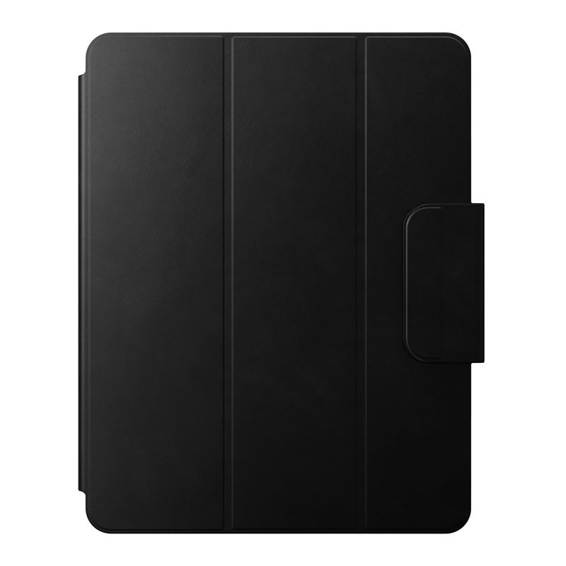 Husa piele naturala NOMAD Leather Folio Plus compatibila cu iPad Pro 12.9 inch 2018/2020/2021/2022 si iPad Air 13 inch 2024 Black