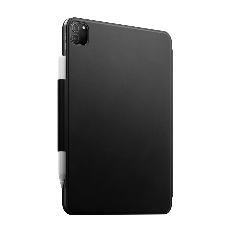 Husa piele naturala NOMAD Leather Folio Plus compatibila cu iPad Pro 11 inch 2018/2020/2021/2022 si iPad Air 4 2020 / 5 2022 / 6 2024 Black